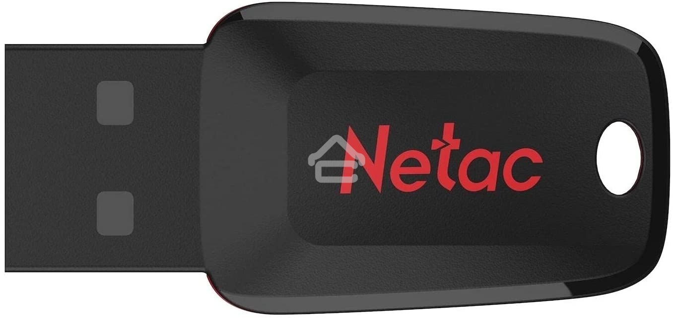 Флешка USB R/W R/W Netac U197 16Gb <NT03U197N-016G-20BK>, USB2.0, пластиковая, черная
