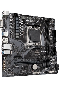 Материнская плата Gigabyte B650M S2H (V1.2), AM5, AMD B650, 2xDDR5, 4xSATA, 1xM.2, 1xPCI-E 4.0 x16, 3xUSB-A 3.2 Gen 1, 1xUSB-C 3.2 Gen 1, 1x 1Gb LAN, 3x3.5 мм, 7.1, Micro-ATX