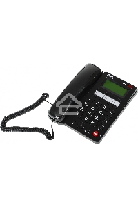 Телефон проводной Ritmix RT-550 черный