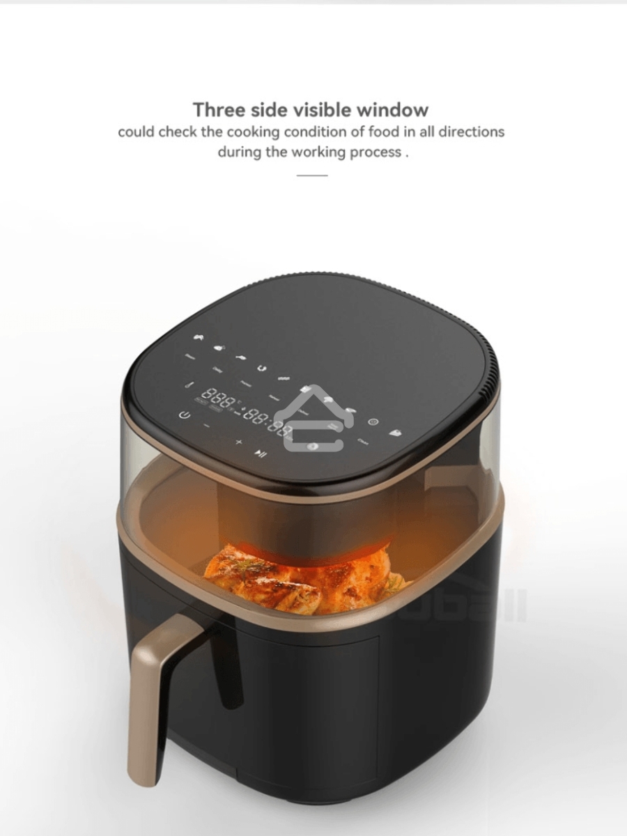 Аэрогриль Leacco AF017 Air Fryer Black