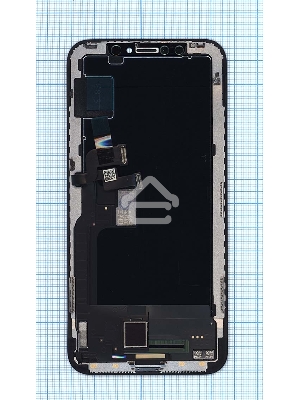 Дисплей для iPhone X в сборе с тачскрином (OLED ALG) черный