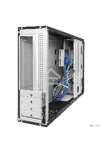Компьютерный корпус Desktop ExeGate MI-207U-300W-8 (miniITX/mATX, БП M300 с вент. 8см, 1*USB+1*USB3.0, аудио, черный)