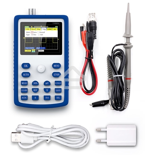 Мини-портативный цифровой осциллограф FNIRSI-1C15