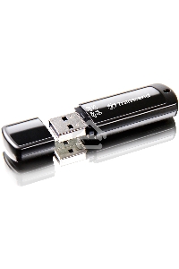 Флэш Диск Transcend USB Drive 64Gb JetFlash 350 TS64GJF350 {USB 2.0}