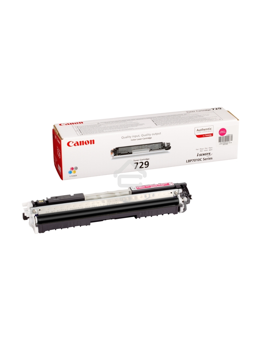 Картридж лазерный Canon Cartridge 729M (4368B002) пурпурный (1000 стр.) для CANON i-Sensys LBP-7010C/7018C