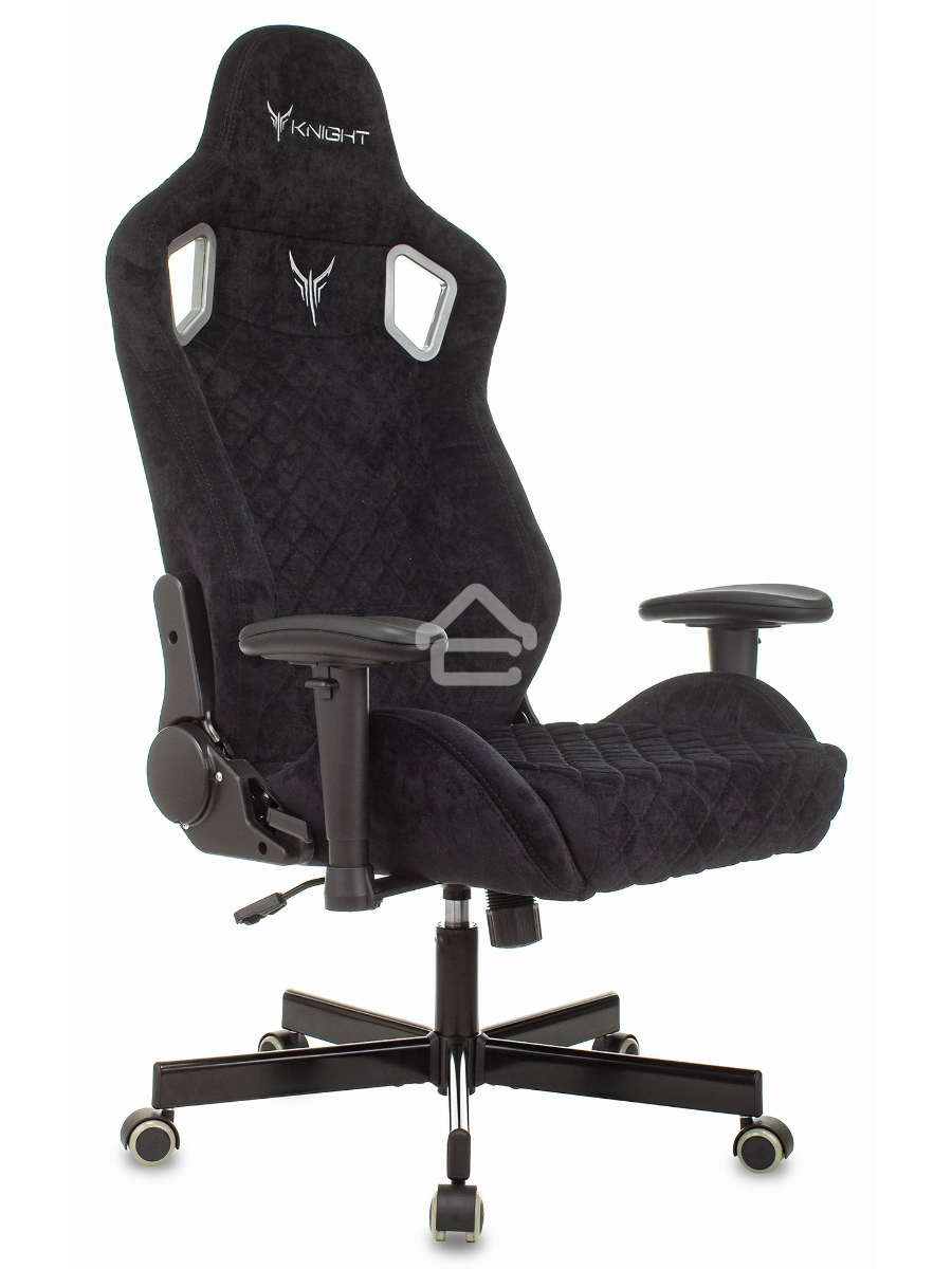 Кресло игровое Knight Outrider Light-20 черный с подголов. крестовина металл