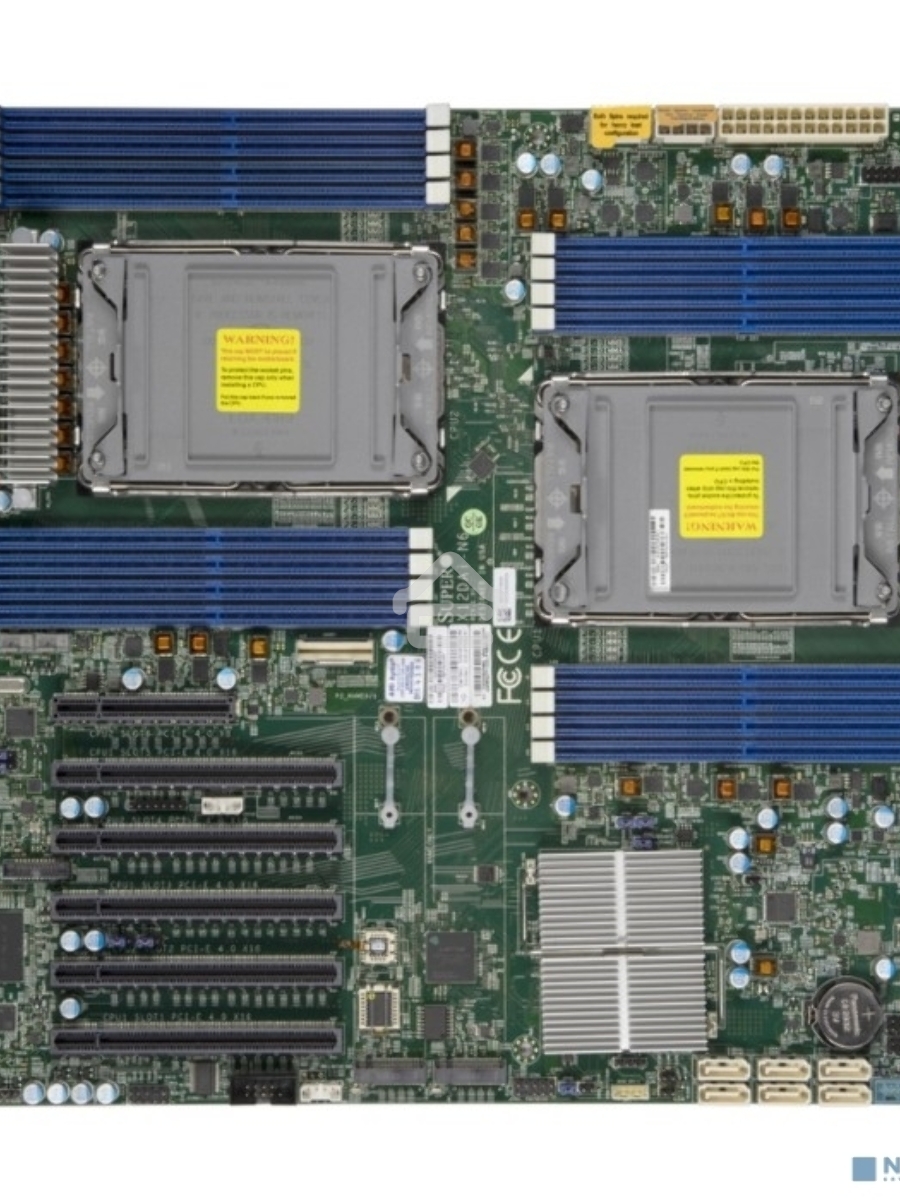 Серверная материнская плата Supermicro MBD-X12DAI-N6, 2xLGA 4189, Intel C621A, 16xDDR4, 8xSATA, 6xPCIe 4.0 x16, 1xPCIe 4.0 x8, 2xM.2, 2x1Gb LAN, 6xUSB 3.2 Gen 1, 2xUSB 3.2 Gen 2, 1xVGA, 1xCOM, 1xTPM, E-ATX