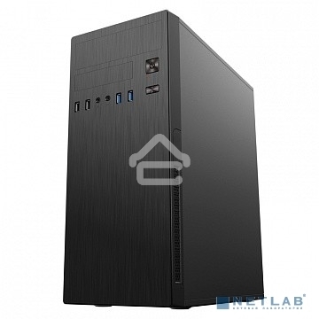 Компьютерный корпус MidiTower Powerman DA812BK Black PM-500ATX-F 2*USB 2.0+2*USB 3.0 Audio ATX