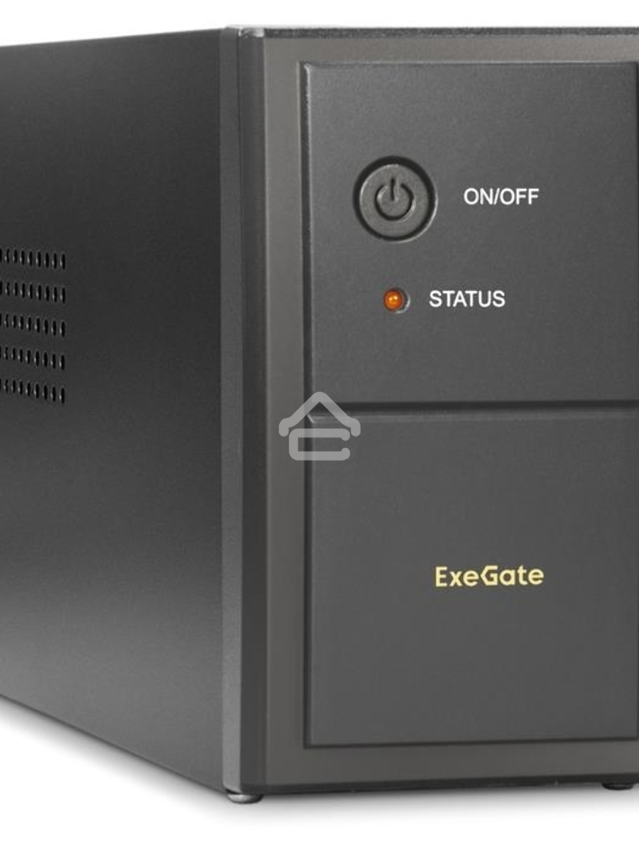 Источник бесперебойного питания ExeGate EP285521RUS Power Back BNB-400.LED.AVR.C13.RJ<400VA/240W, LED, AVR,4*IEC-C13, RJ45/11, Black>