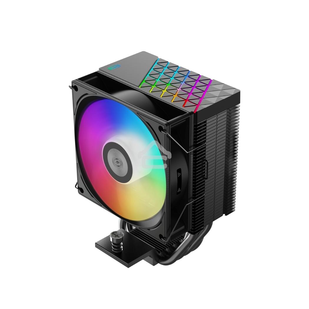 Кулер PCCooler R400 ARGB черный 92мм алюминий+медь 2200r[m 30db 4-pin 180W 133мм
