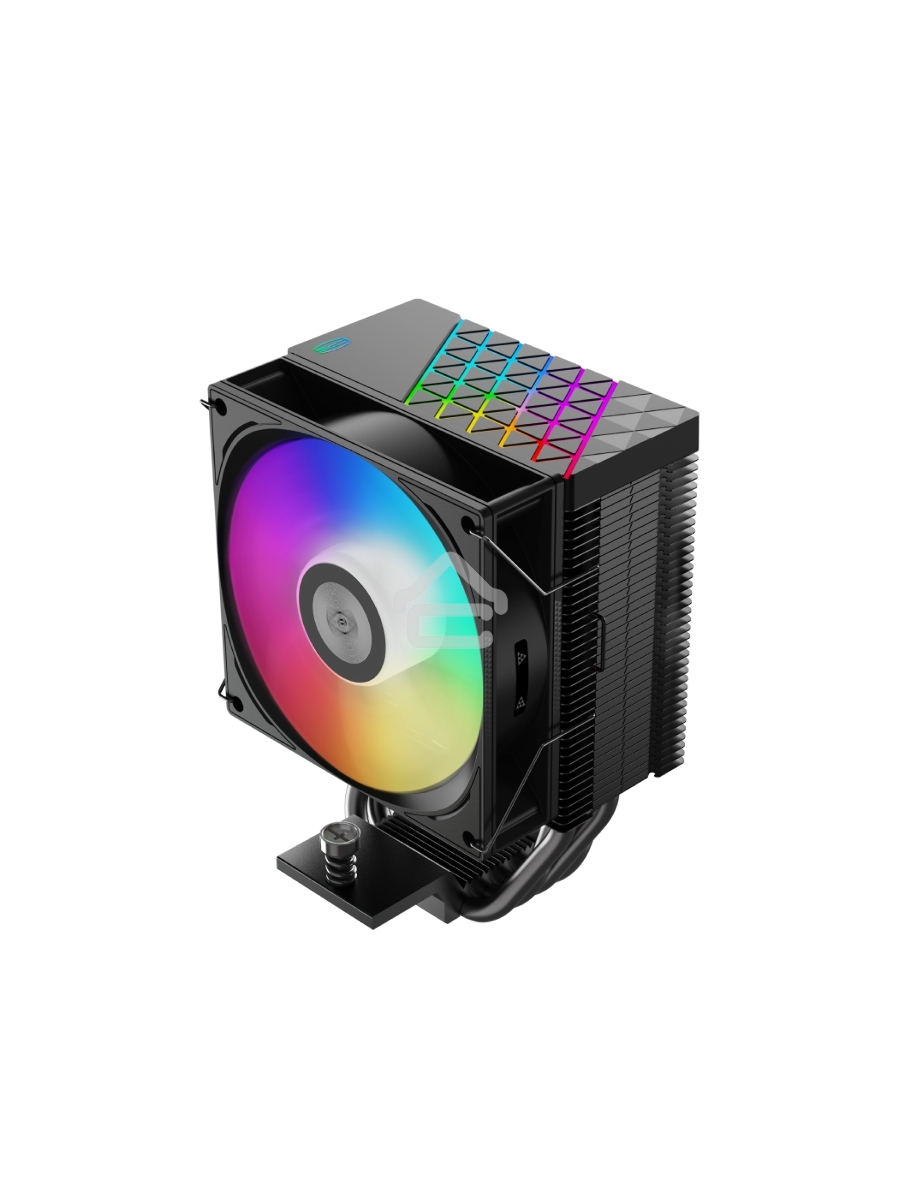 Кулер PCCooler R400 ARGB черный 92мм алюминий+медь 2200r[m 30db 4-pin 180W 133мм