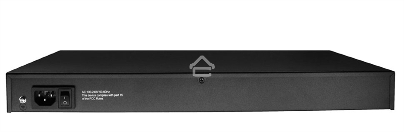 Коммутатор OSNOVO SW-64822(700W) 48 портовый PoE коммутатор, 48*10/100 Base-T PoE, 2*GE Combo Uplink, PoE на порт до 30W, суммарная мощность PoE до 700W
