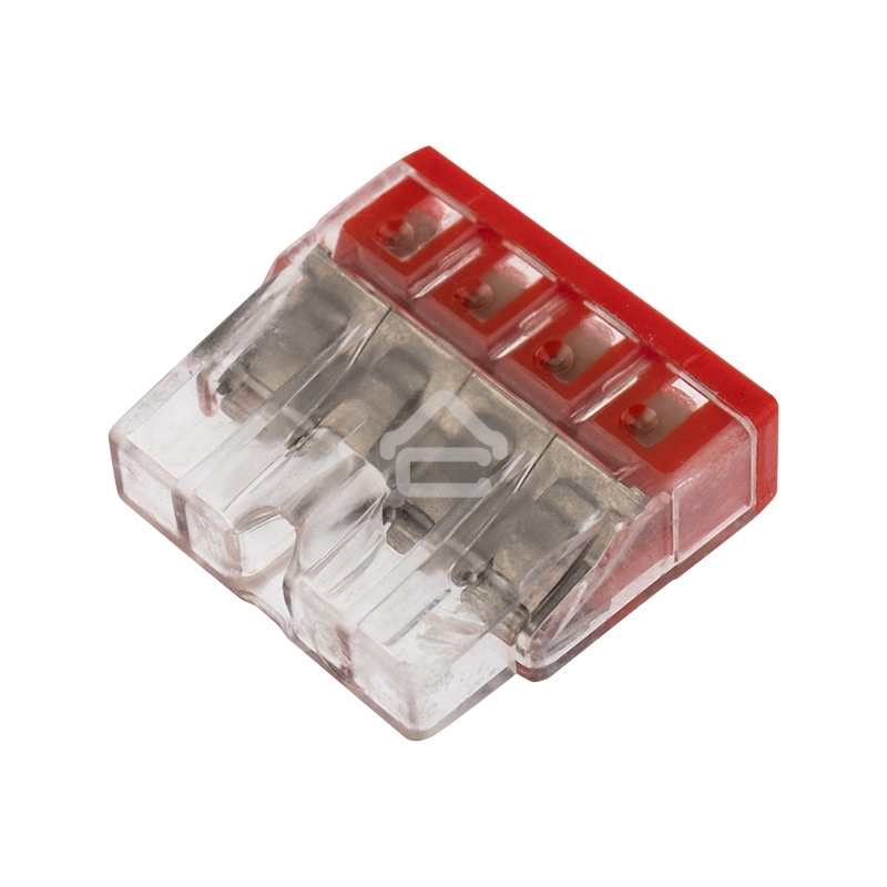 Электромонтажные экспресс-клеммы (2*2.5 мм2) 5шт WAGO