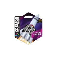 Элемент питания алкалиновый AA/LR6 Kosmos premium ROCKETS (блист.4шт) Космос KOSLR6ROCKETS4BL