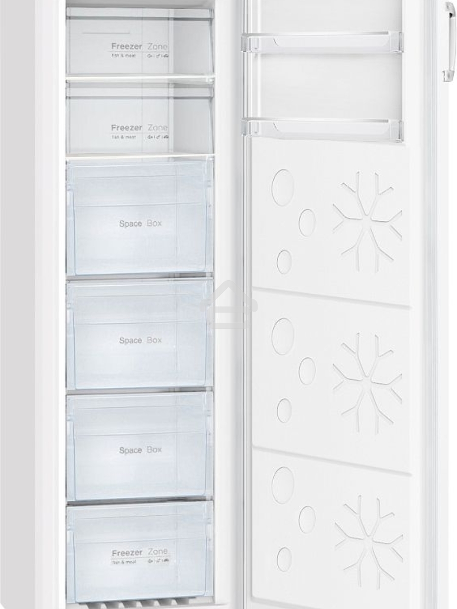 Морозильная камера Maunfeld MFFR170W, белый, 206л, 6 ящиков, 2 полки