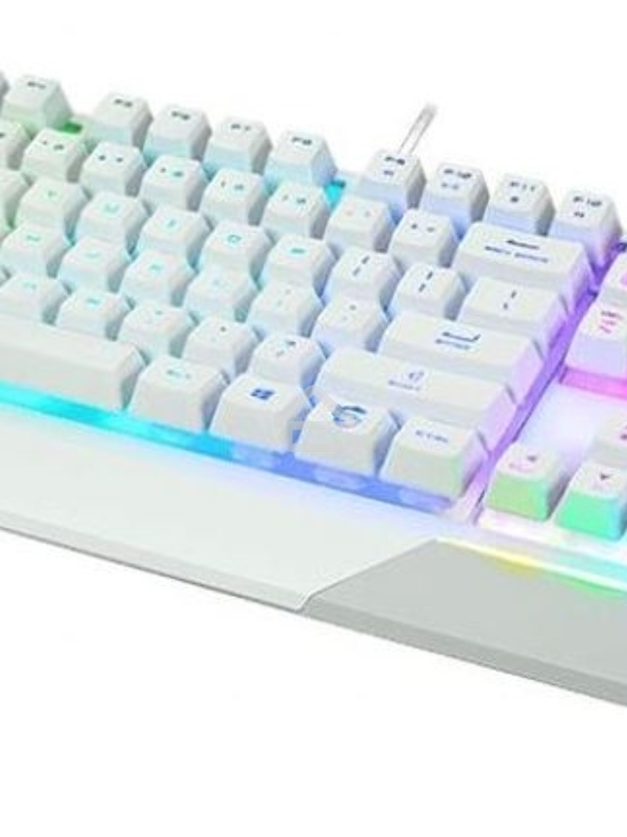 Клавиатура MSI Vigor GK30 белый USB Multimedia for gamer LED (подставка для запястий)