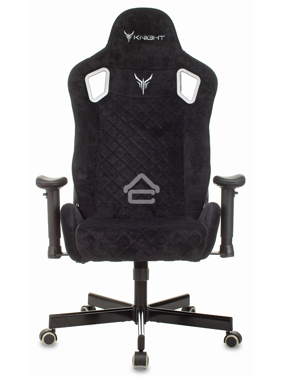 Кресло игровое Knight Outrider Light-20 черный с подголов. крестовина металл