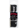 Оперативная память Kingston Fury Beast, DDR5, 32GB (1x32GB), 5600MHz, CL40, DIMM, с радиатором, RGB, черный