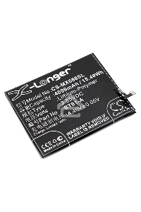 Аккумулятор CameronSino  CS-MX680SL BT61-A для MeiZu M3 Note  3.85V / 4000mAh / 15.40Wh