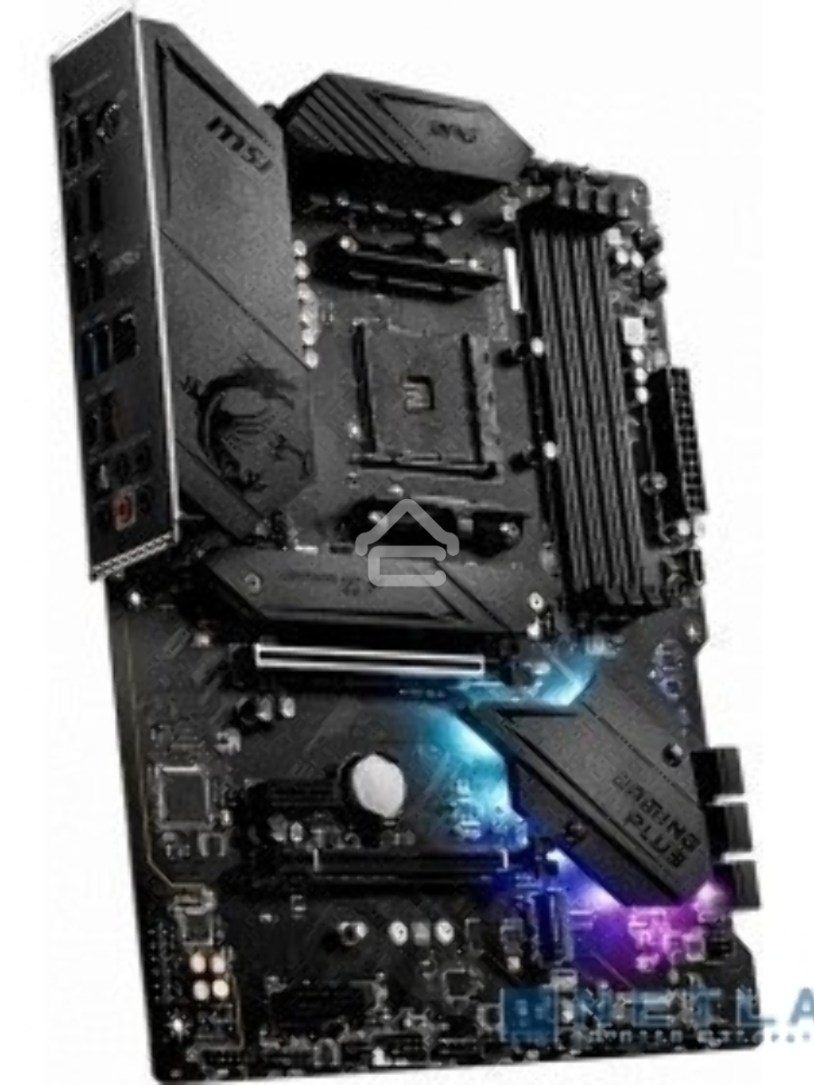 Материнская плата MSI MPG B550 GAMING PLUS, AM4, AMD B550, 4xDDR4, 6xSATA, 2xM.2, 1xPCI-E 4.0 x16, 1xPCI-E 3.0 x4, 2xPCI-E x1, 1xHDMI, 1xDP, 1x 1Gb LAN, 4xUSB-A 2.0, 2xUSB-A 3.2 Gen 1, 1xUSB-A 3.2 Gen 2, 1xUSB-C 3.2 Gen 2, 5x3.5 мм, 7.1, ATX