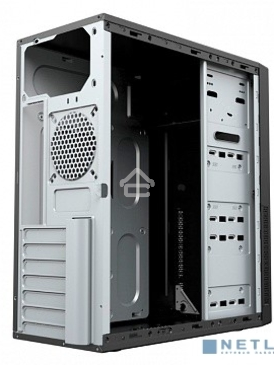 Компьютерный корпус MidiTower Powerman DA812BK Black PM-500ATX-F 2*USB 2.0+2*USB 3.0 Audio ATX