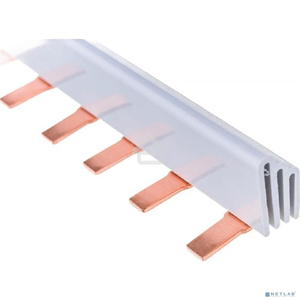 Шина соединительная PIN 3п 63А 12 мод. (дл.22см) ИЭК YNS21-3-063-22-12