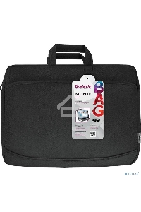 Сумка для ноутбука Defender Monte 17'' черный, органайзер 