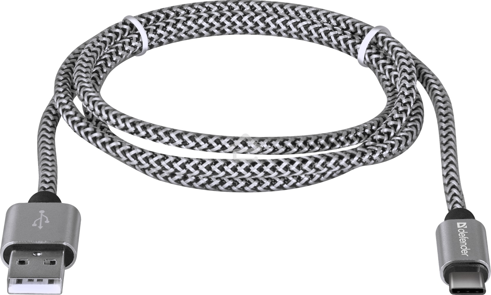 Кабель Defender USB 2.0 TO Type-C 1M белый USB09-03T