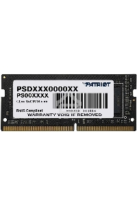 Оперативная память Patriot Signature, DDR4, 16GB (1x16 GB), 2666 MHz, CL19, SO-DIMM