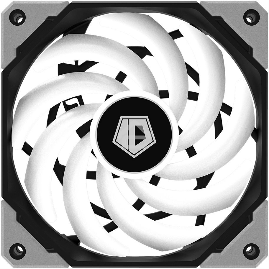 Вентилятор для корпуса ID-Cooling NO-12015-XT-ARGb черный, 120 мм, 2000 об/мин, 31.2 дБ, 4 pin