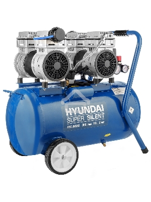 Компрессор поршневой Hyundai HYC 3050S безмасляный 300л/мин 50л 2000Вт