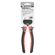 Плоскогубцы Matrix черный Nickel, 200 мм, комбинированные, двухкомпонентные рукоятки