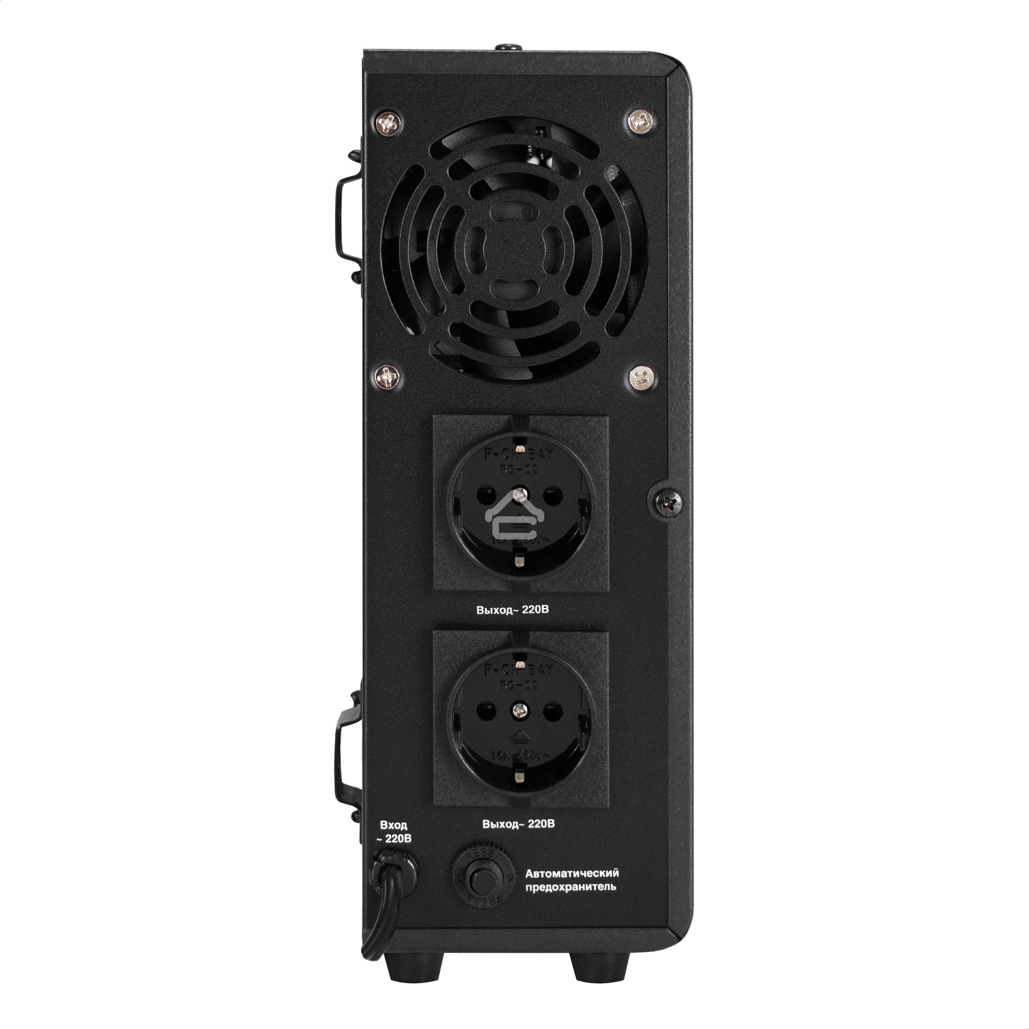 Источник бесперебойного питания (инвертор, синус, для котла, настенный) ExeGate FineSine SX-800.LCD.AVR.2SH 800VA/500W, чистая синусоида, цветной LCD-дисплей, AVR, 2*Schuko, линейно-интерактивный, внешняя батарея 12В до 200Ач (поставляется отдельно), креп