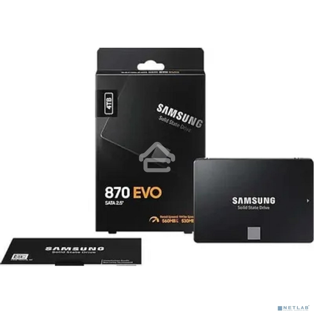 Накопитель SSD Samsung 4Tb 870 EVO, V-NAND, 2.5