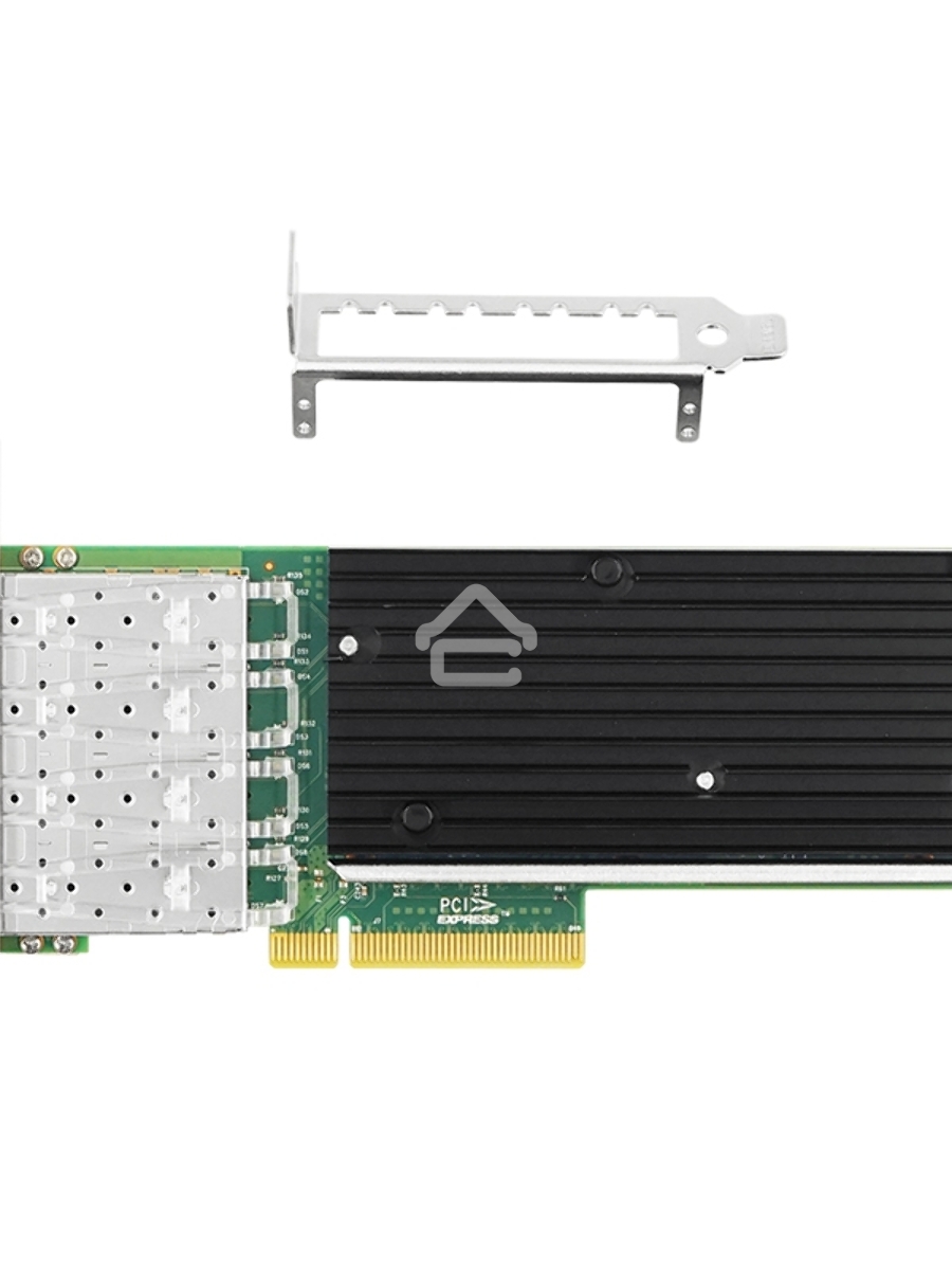 Сетевой адаптер PCIE 10GB FIBER 4SFP+ LREC9804BF-4SFP+ LR-LINK