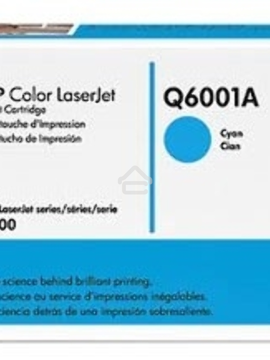 Картридж лазерный HP Q6001A голубой для Color LaserJet 2600 2000стр.