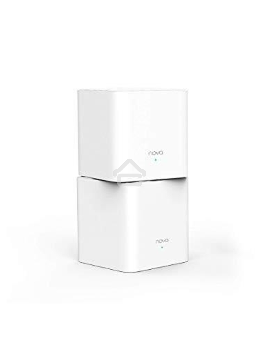 МаршрутизаторTenda nova MW3 (2 роутера) АС1200 Двухдиапазонная Wi-Fi Mesh система, 2 порта fast ethernet RJ45
