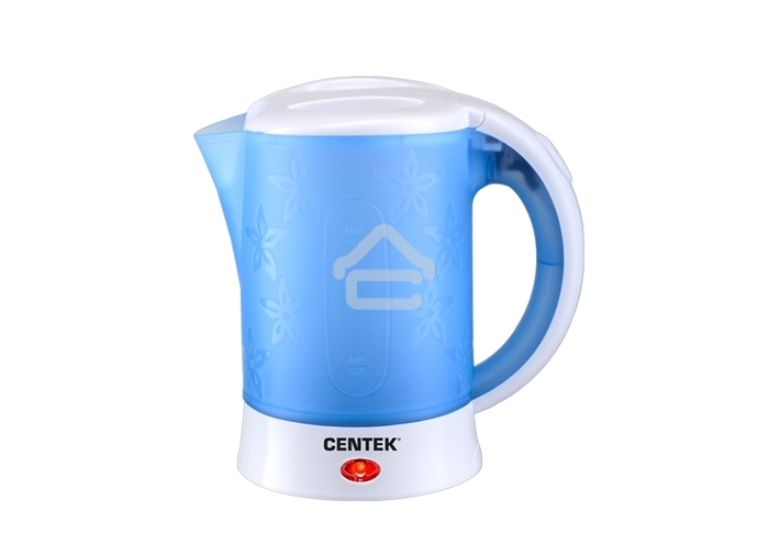 Чайник дорожный Centek CT-0054 blue, 600мл, 600Вт