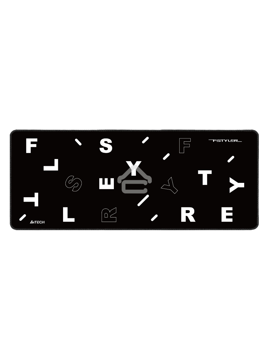 Коврик для мыши A4Tech FStyler FP75 черный/белый 750x300x2мм