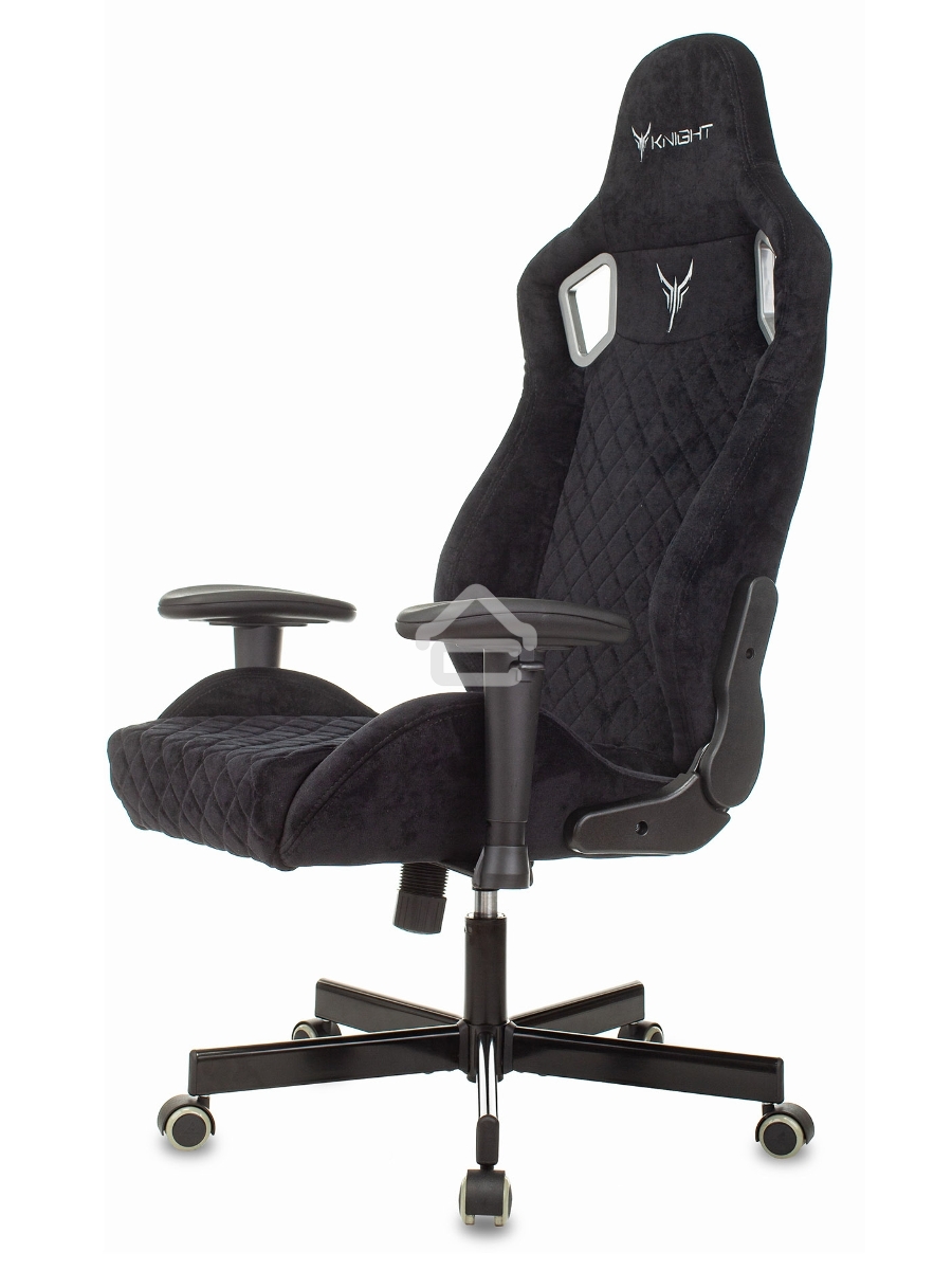 Кресло игровое Knight Outrider Light-20 черный с подголов. крестовина металл