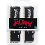 Оперативная память Kingston Fury Beast, DDR5, 64GB (2x32GB), 5200MHz, CL40, с радиатором, RGB, черный