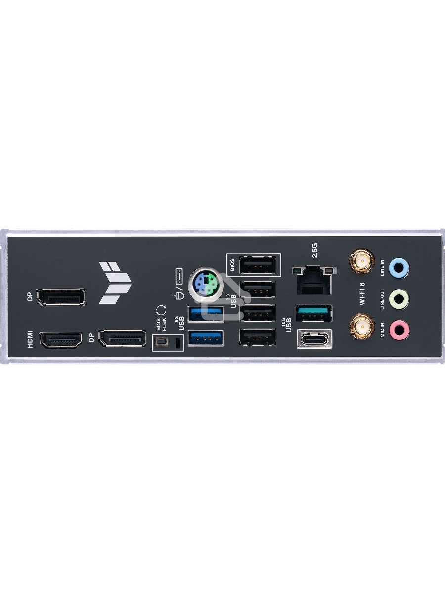 Материнская плата ASUS TUF GAMING B650M-E WIFI, AM5, AMD B650, 4xDDR5, 4xSATA, 2xM.2, 1xPCI-E 4.0 x16, 2xPCI-E x1, 2xDP, 1xHDMI, 1x 2.5Gb LAN, 1xUSB-A 3.2 Gen 2, 2xUSB-A 3.2 Gen 1, 4xUSB 2.0, 1xUSB-C 3.2 Gen 2, 3x3.5 мм, 7.1, Micro-ATX