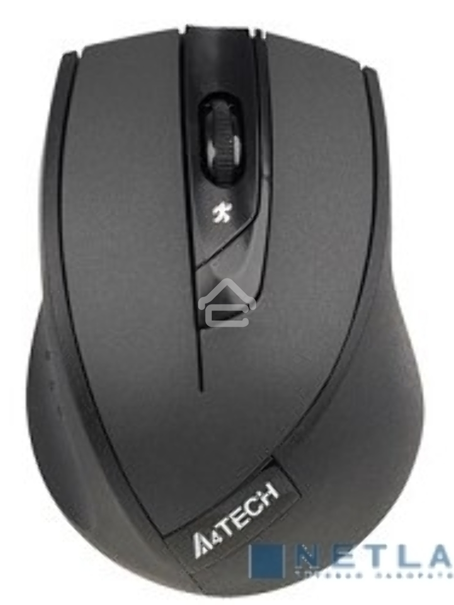 Мышь беспроводная A4Tech G7-600NX черный, 2000 dpi, радиоканал, USB, кнопки - 4