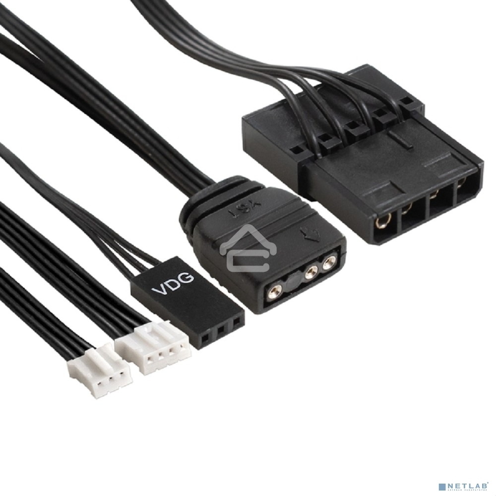 Контроллер-хаб с пультом управления ExeGate EXH6P.ARGb для вентиляторов с подсветкой ARGb 6pin