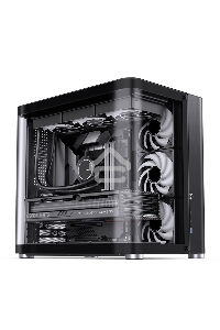 Компьютерный корпус JONSBO TK-2 Black ATX без БП, mini-ITX, micro-ATX, ATX, черный