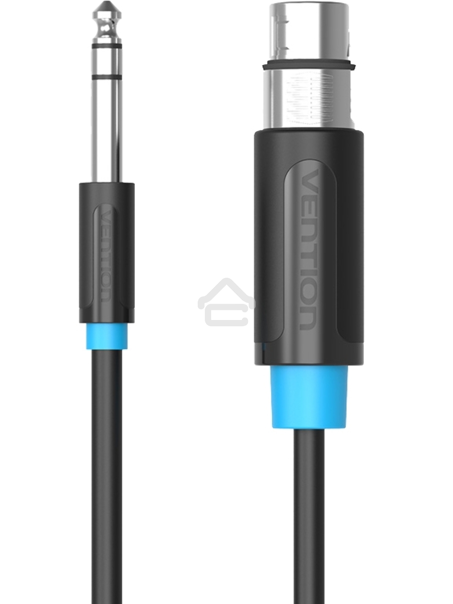 Кабель Vention аудио Jack 6.5 M/XLR F - 1.5м