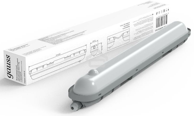 Светильник светодиодный лин СПП-176 EVO 18W 1980lm 6500K 200-240V IP65 600*76*82мм ИК-сенс и соед в лин LED