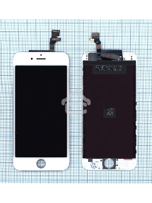 Дисплей для Apple iPhone 6 в сборе с тачскрином AAA белый