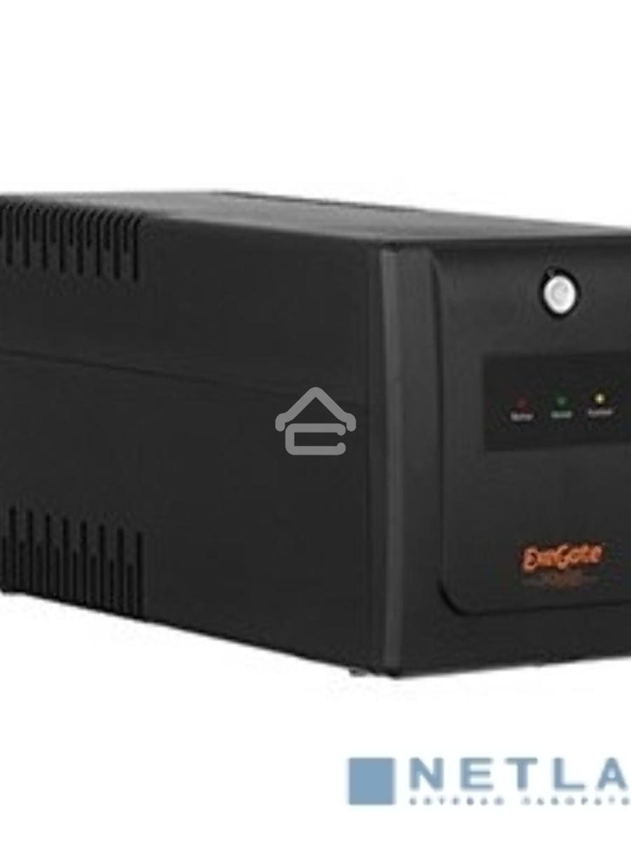 Источник бесперебойного питания ExeGate EP285481RUS SpecialPro UNB-1000.LED.AVR.C13.RJ <1000VA/650W, LED, AVR, 6*IEС-C13, RJ45/11, Black>