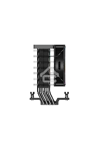 Кулер PCCooler R400 ARGB BK S115X/1200/1700/AM4/AM5 (TDP 180W, 90mm ARGB Fan, 4 тепловые трубки 6мм, 650-2200RPM, 28,3dBa)
